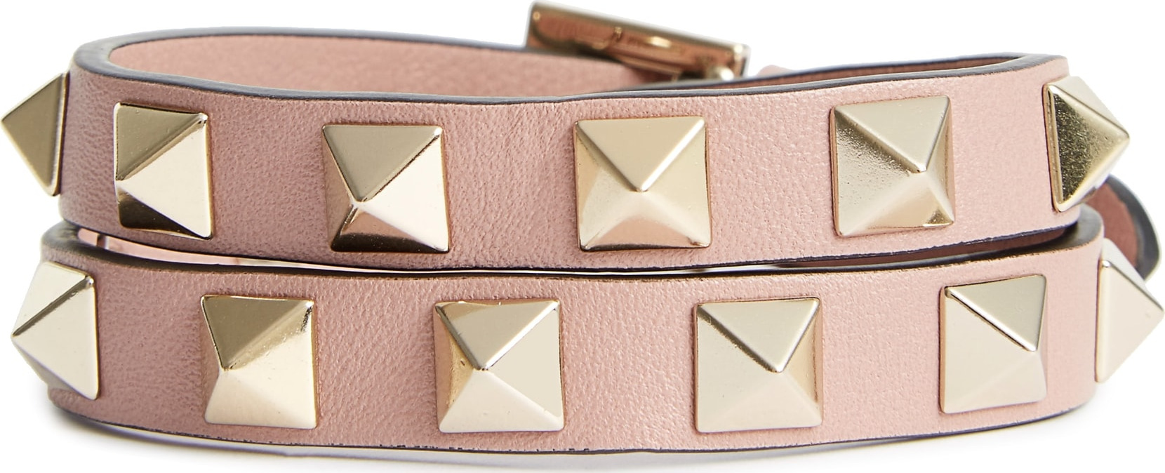 Valentino GARAVANI Leather Double Bracelet