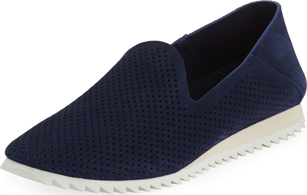 Pedro Garcia Cristiane Perforated Suede Sneakers