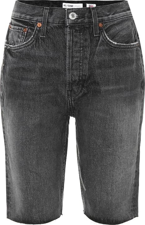 RE/DONE 80s skinny denim shorts