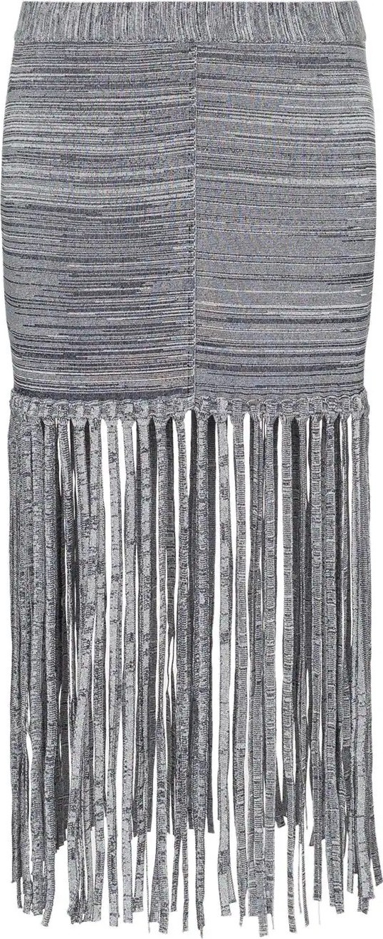 Chloe fringe detail skirt