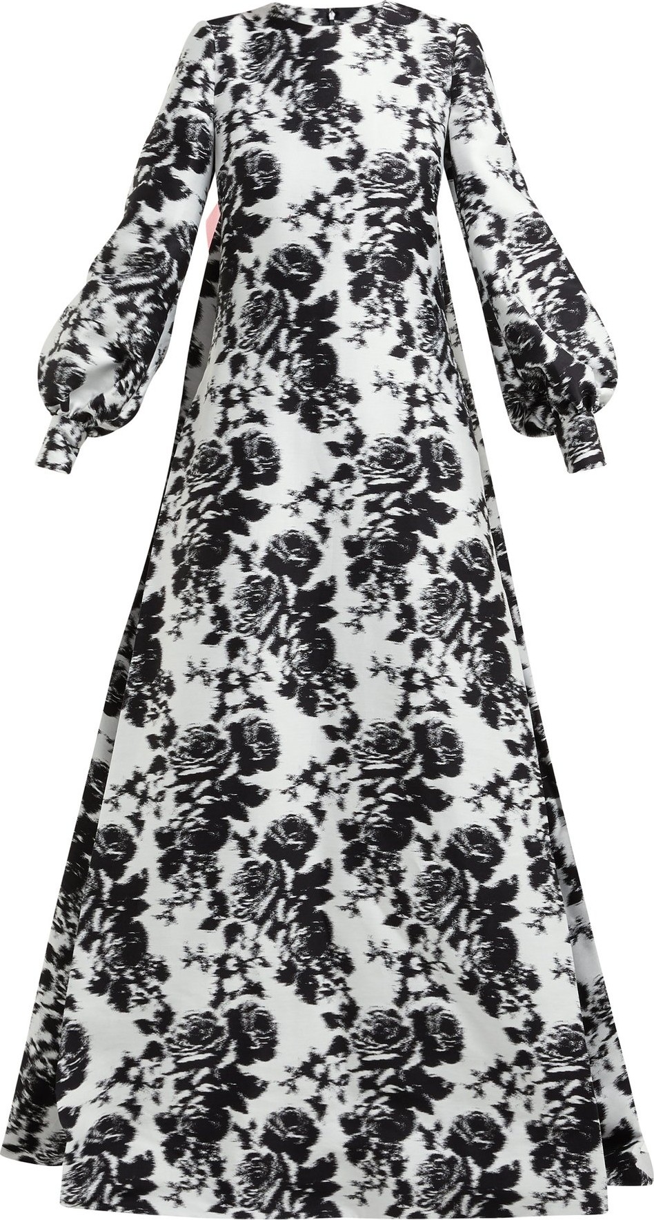 Erdem Clover Rosechine-jacquard cotton-blend gown