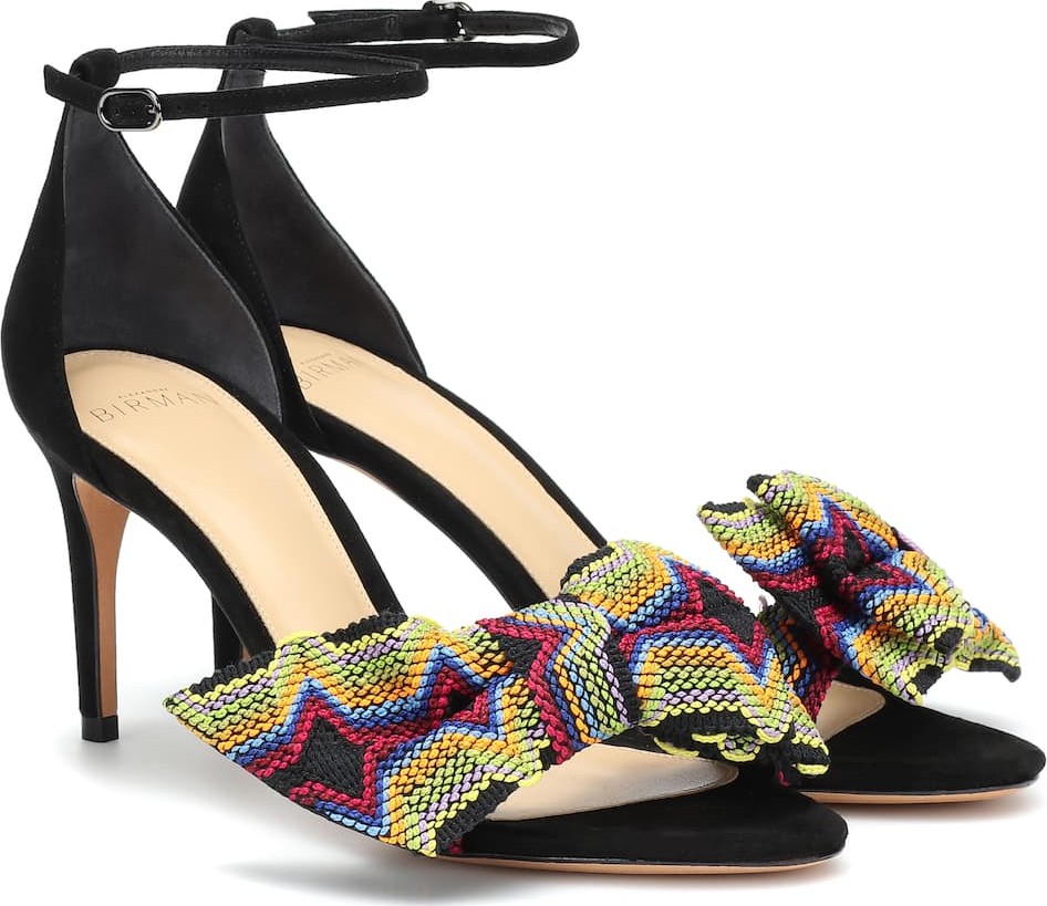 Alexandre Birman Fiocchi 75 suede sandals