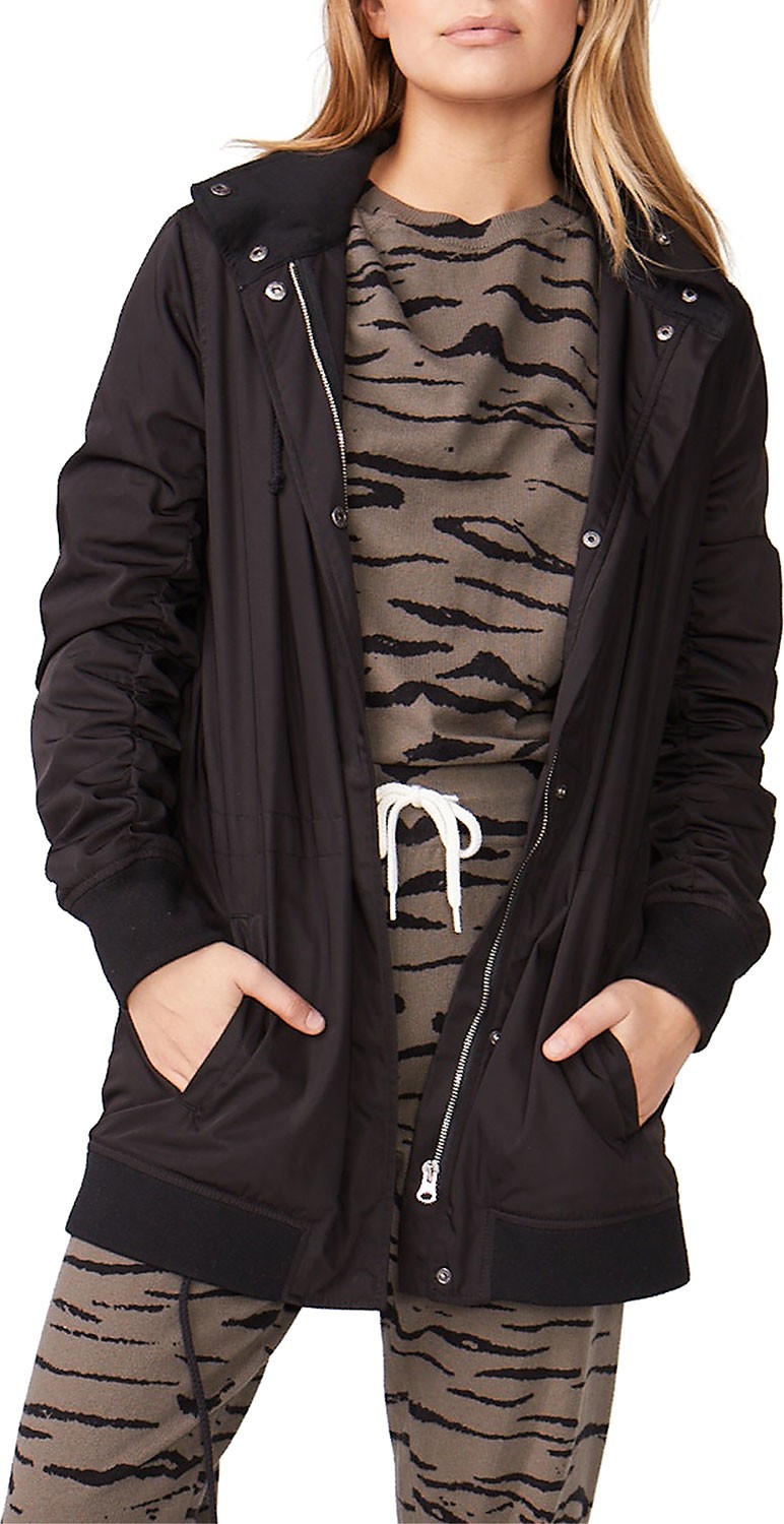 MONROW Parka Jacket with Detachable Hood