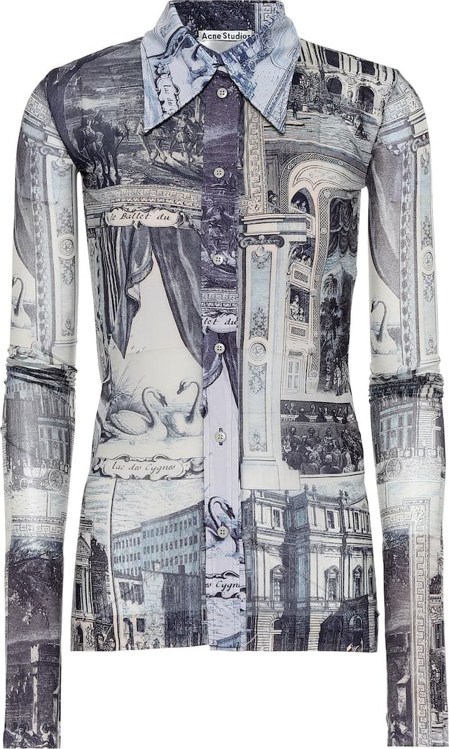 Acne Studios Estefani printed shirt
