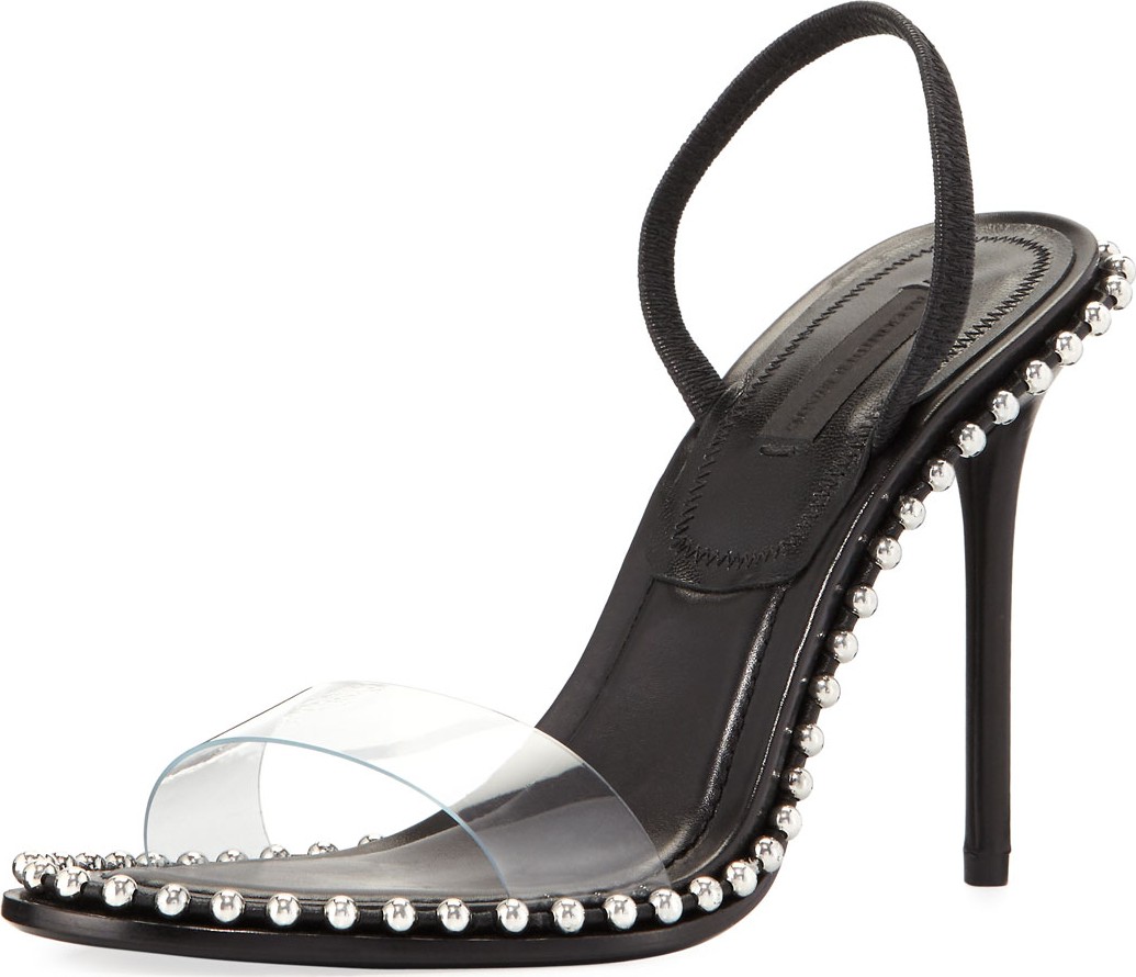 Alexander Wang Nova Studded Slingback Sandal