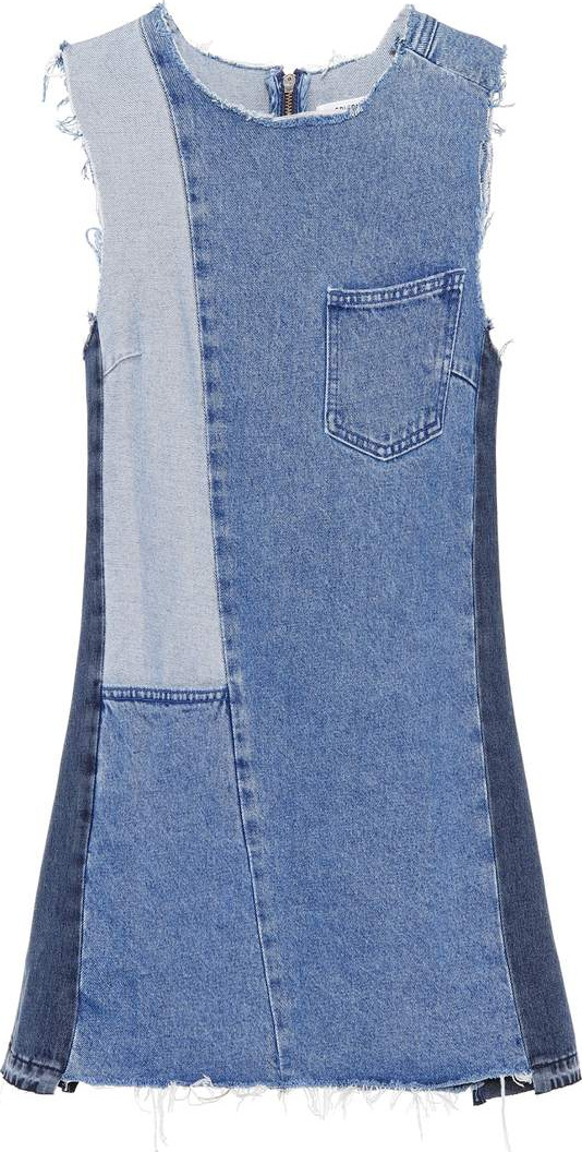 Grlfrnd Hilary cotton denim dress