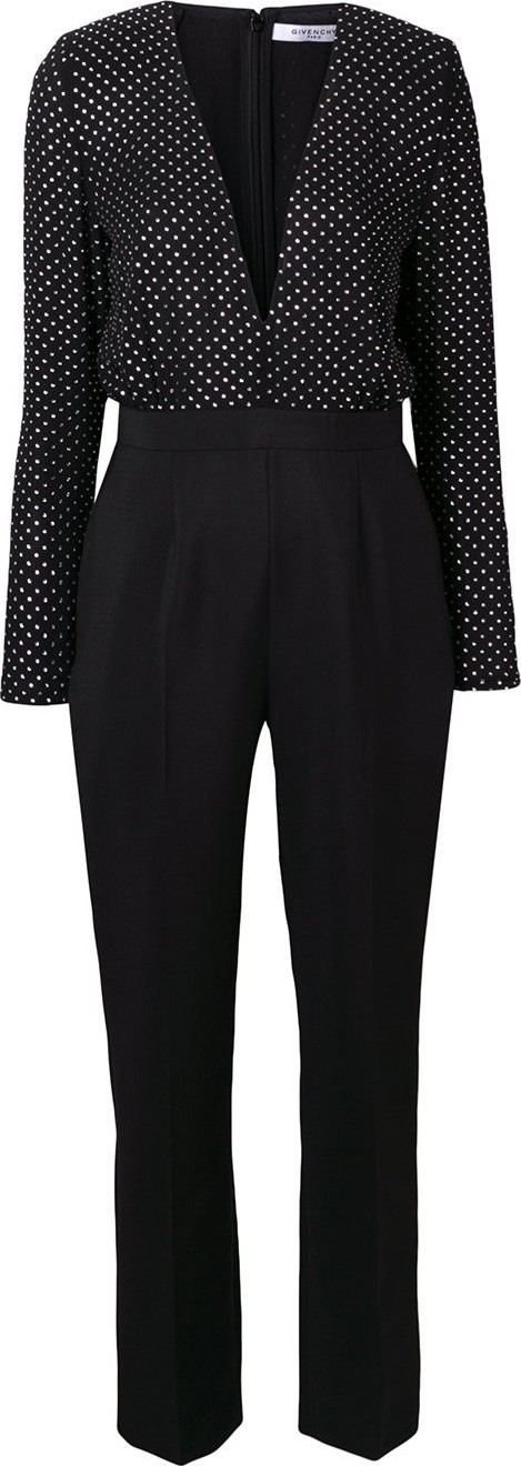 Givenchy polka-dot tailored jumpsuit