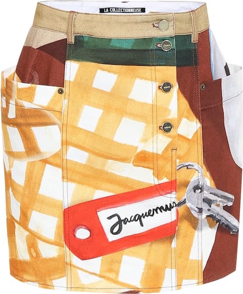 Jacquemus La Jupe de Nîmes cotton skirt