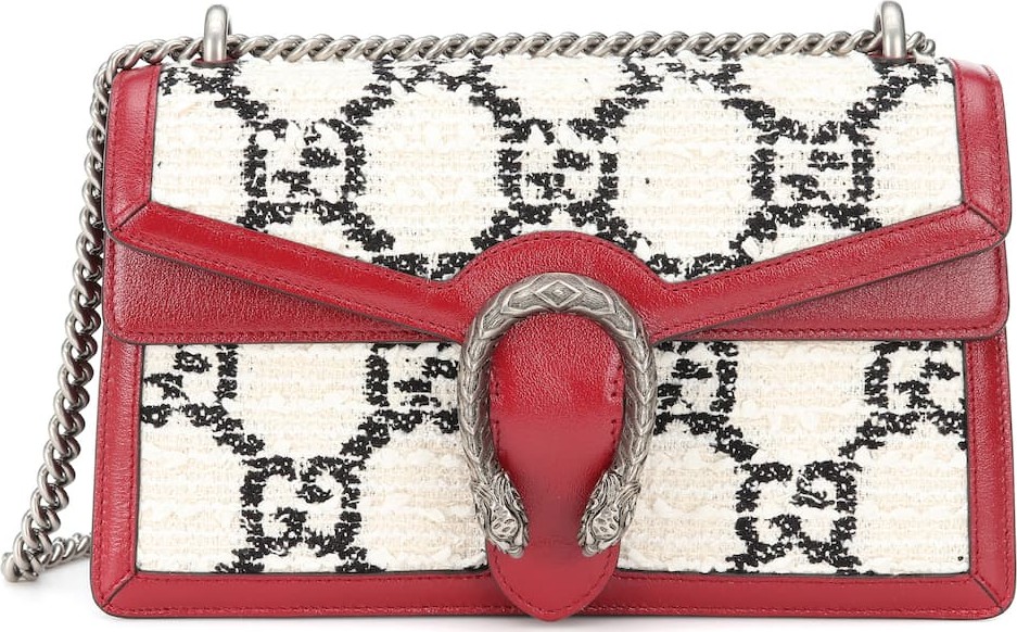 Gucci Dionysus GG tweed shoulder bag