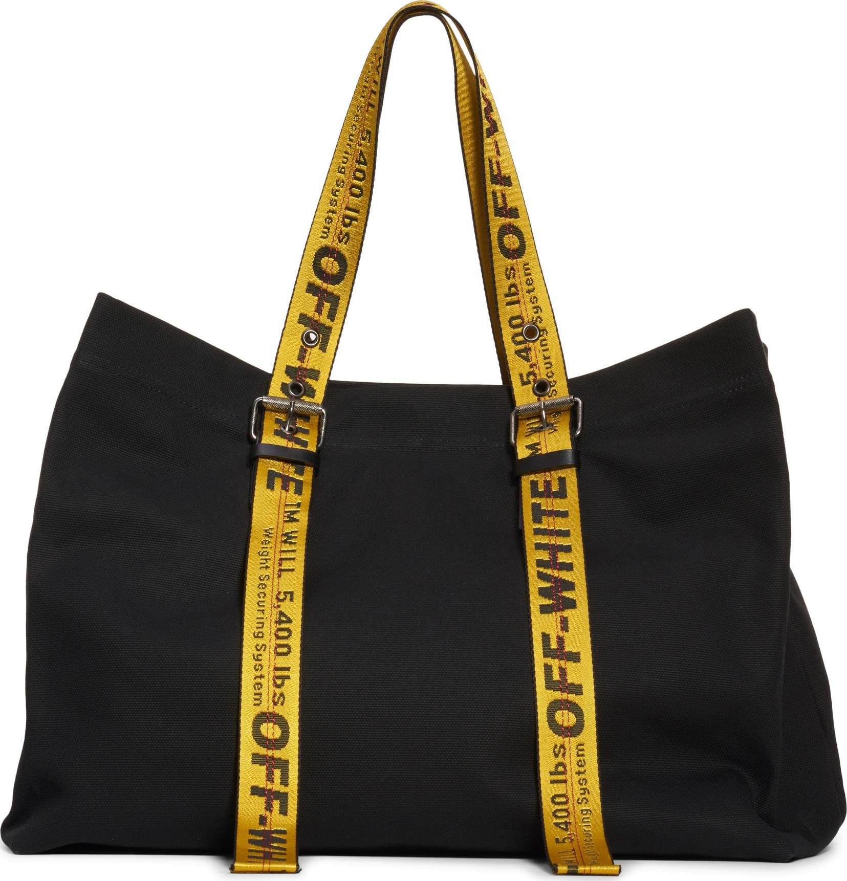 Off White Canvas Tote