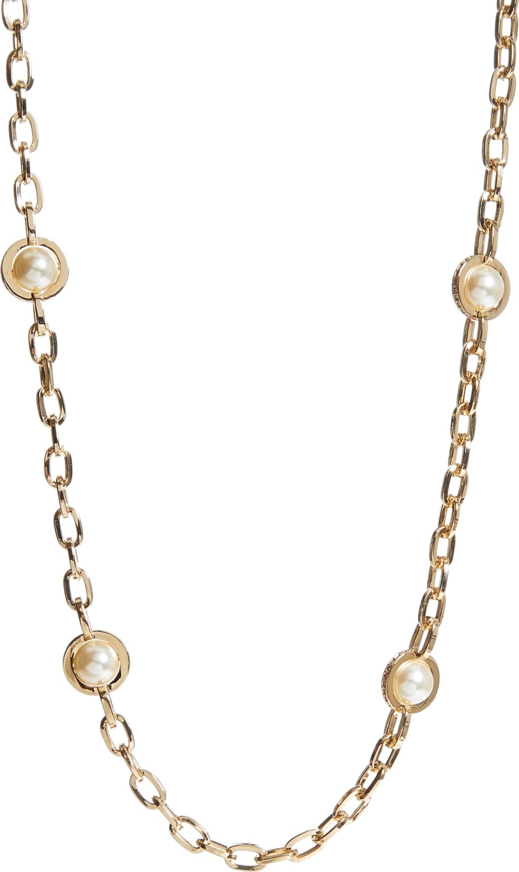 St. John Imitation Pearl Necklace