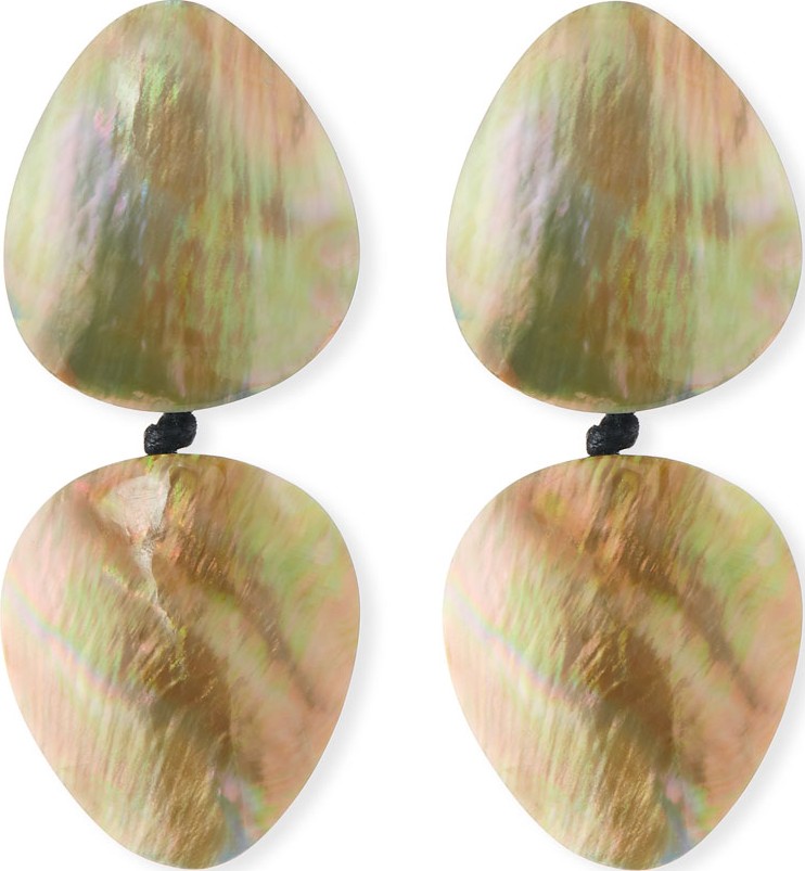 Viktoria Hayman Freeform Double-Drop Earrings