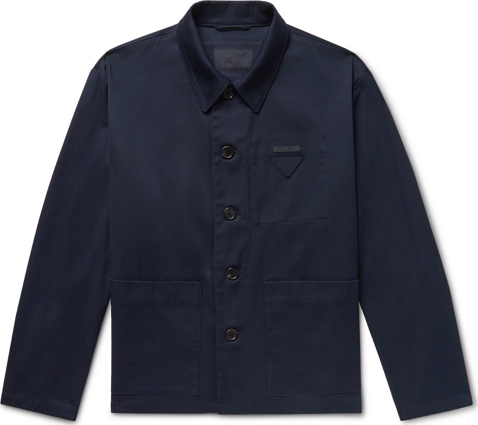 Prada Cotton-Twill Chore Jacket