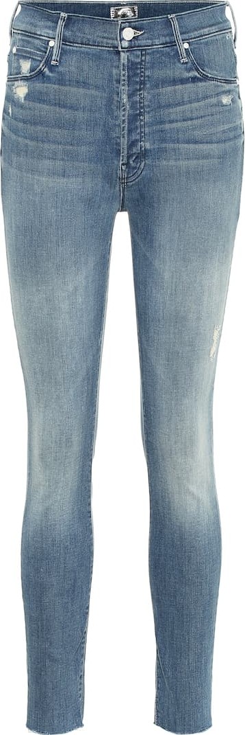 MOTHER Stunner high-rise skinny jeans