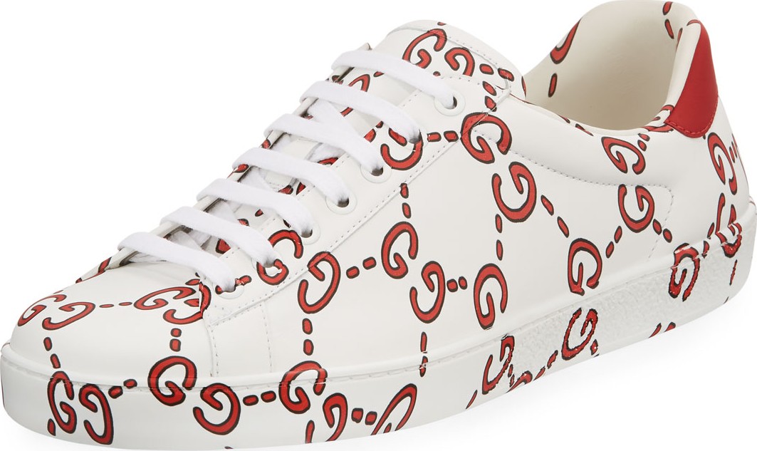 Gucci Ace Sneaker with GG Print