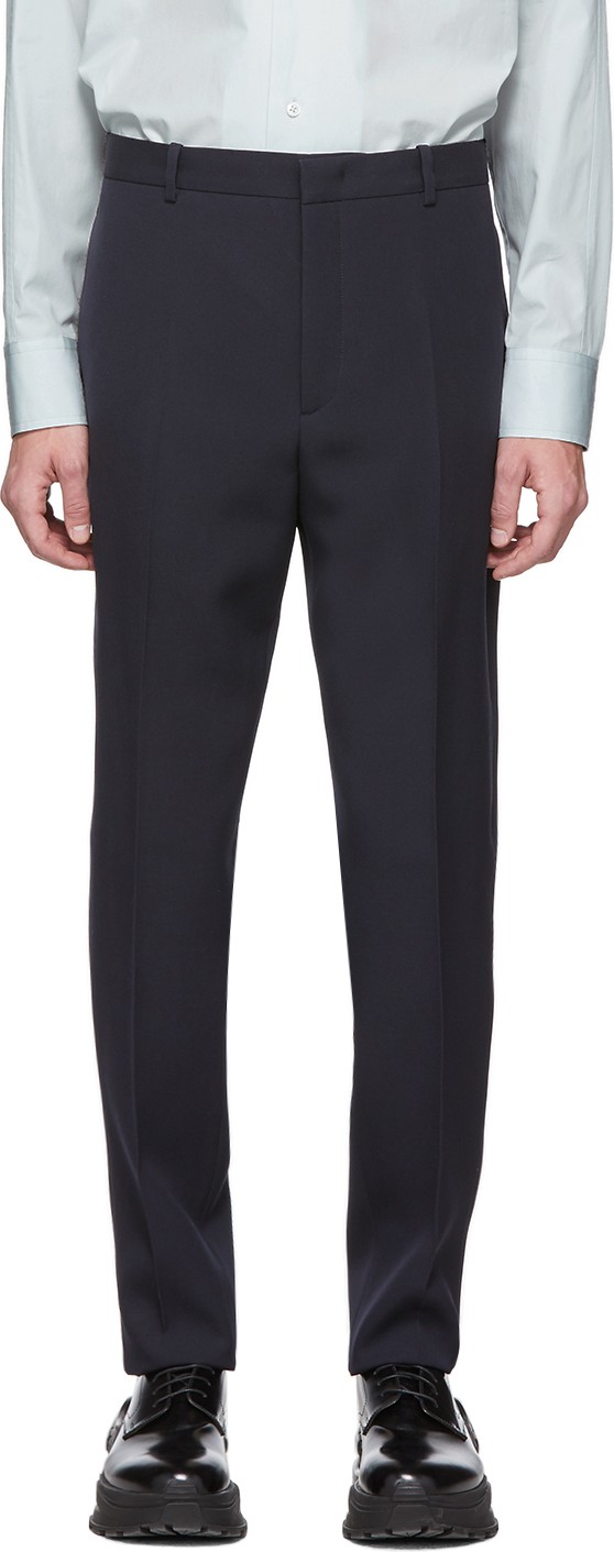 Jil Sander Navy Essential Trousers