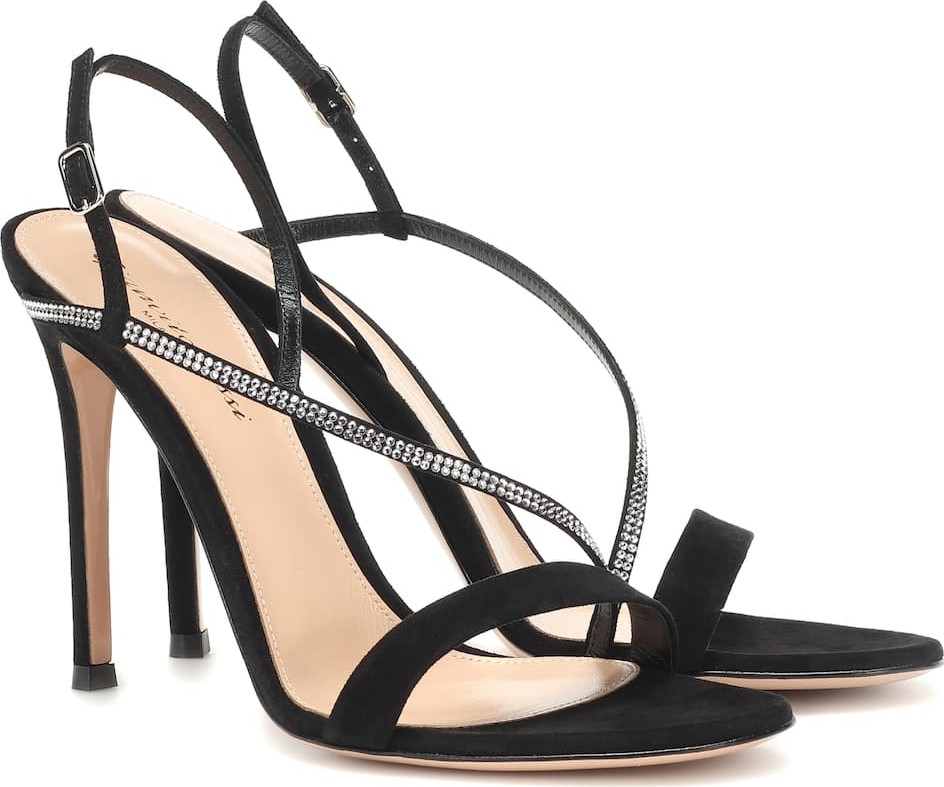 Gianvito Rossi Exclusive to Mytheresa – Manhattan 105 suede sandals