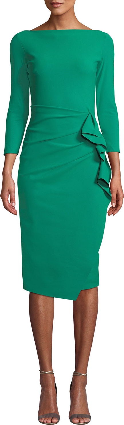 La Petite Robe di Chiara Boni Zelma Ruched Body-Con Dress