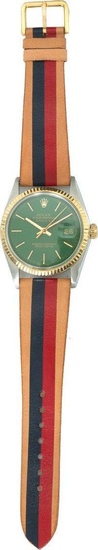 laCalifornienne Rolex Oyster Perpetual Datejust two tone watch