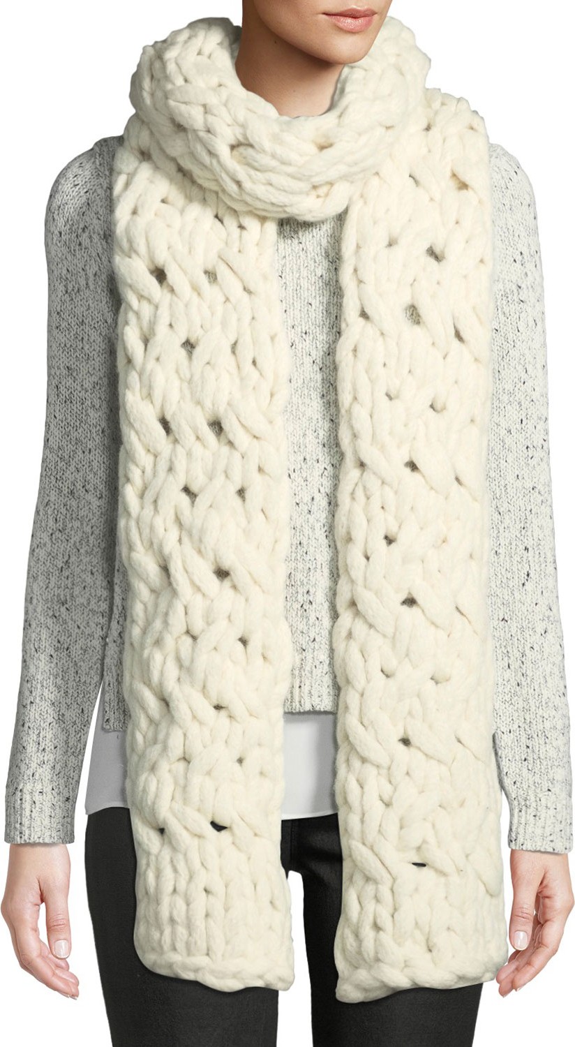 Il Borgo Chunky Knit Scarf