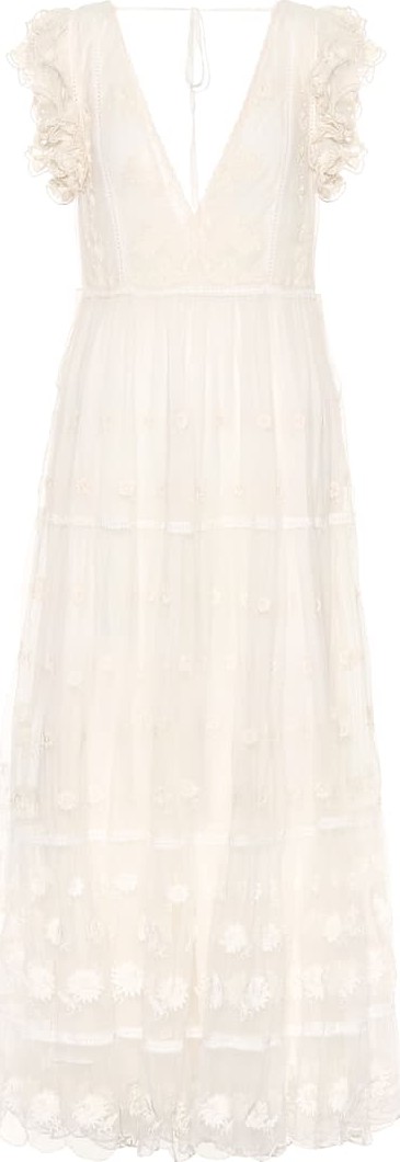 Ulla Johnson Fifi embroidered maxi dress