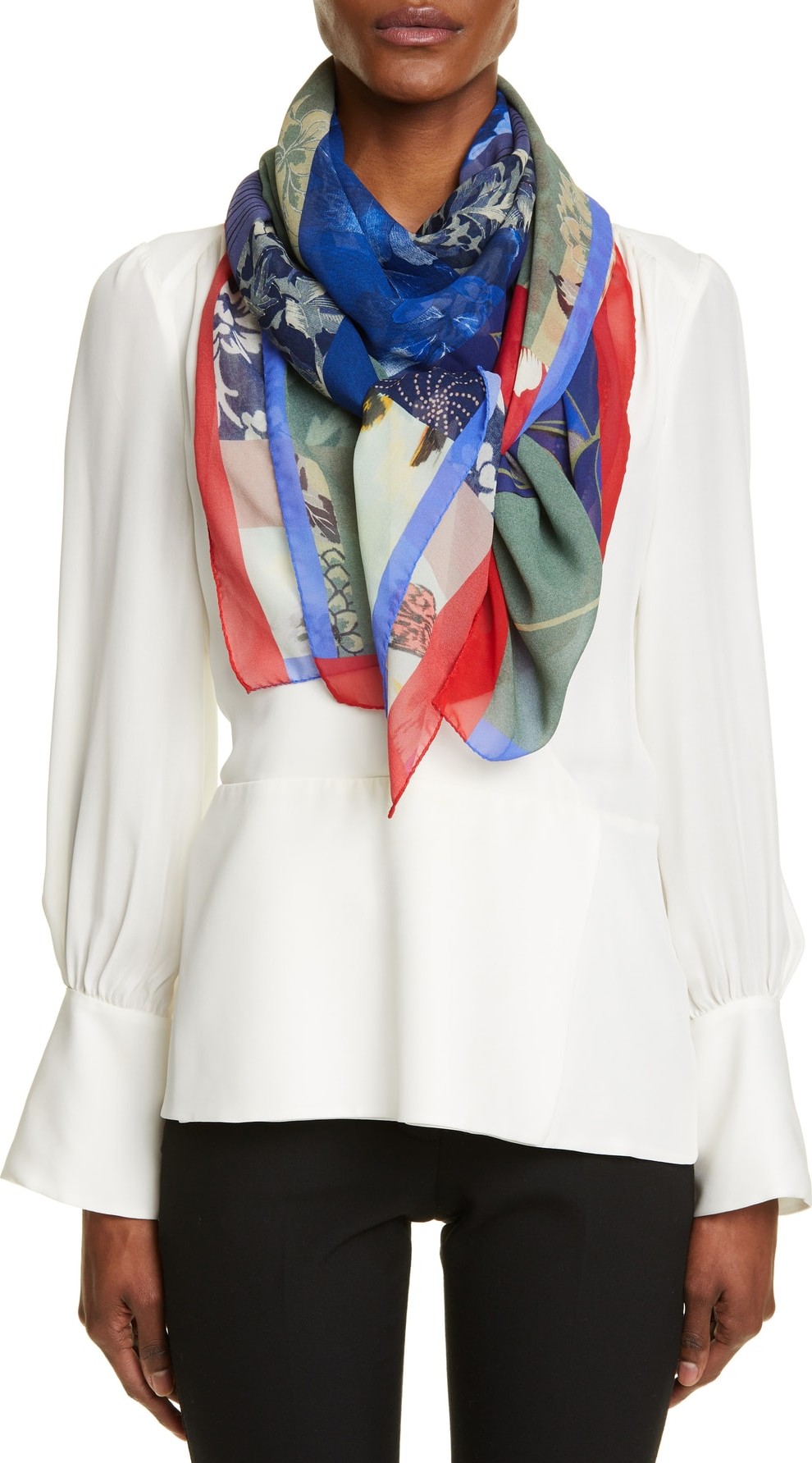 Etro Pacific Zen Bombay Silk Scarf