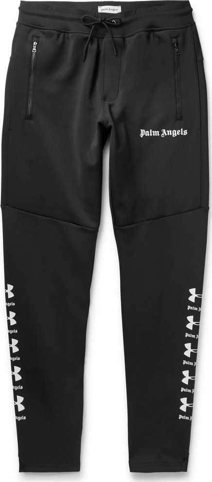 Palm Angels + Under Armour Logo-Print Tech-Jersey Sweatpants