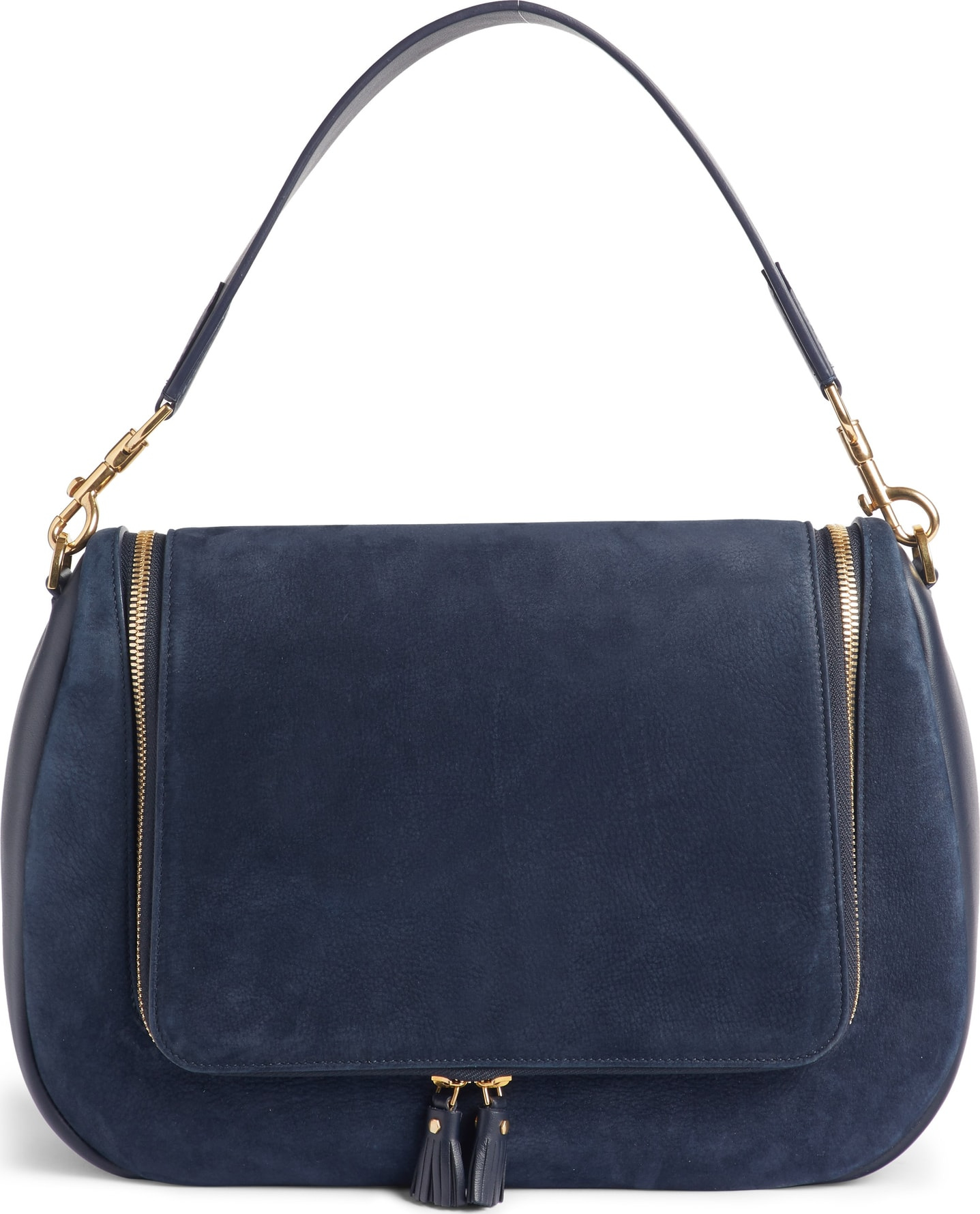 Anya Hindmarch Vere Maxi Leather & Suede Satchel