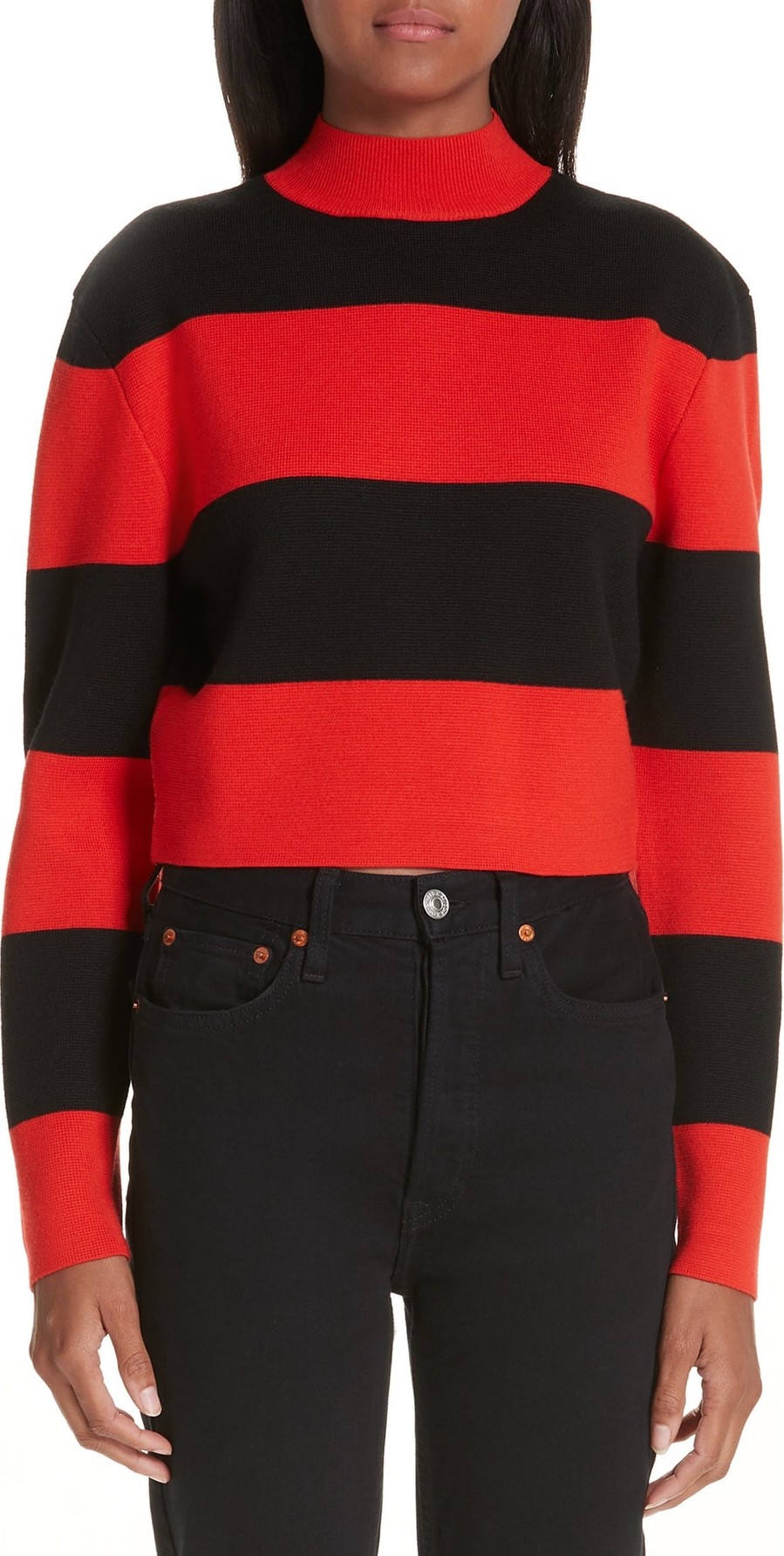 Victor Glemaud Stripe Wool Sweater
