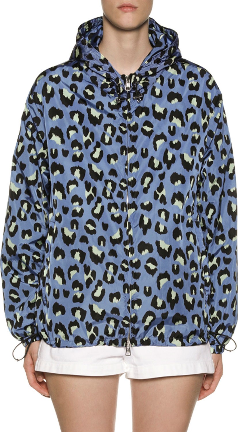 Moncler Cheetah Wind-Resistant Jacket