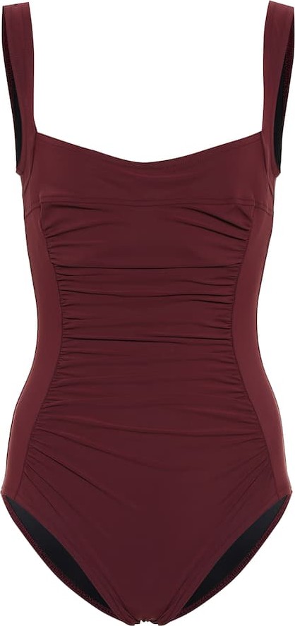 Karla Colletto Ruched swimsuit
