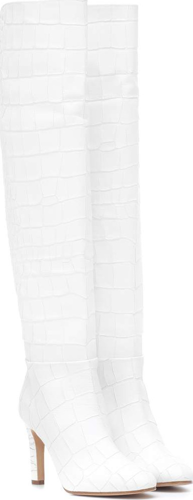 Gabriela Hearst Linda leather over-the-knee boots