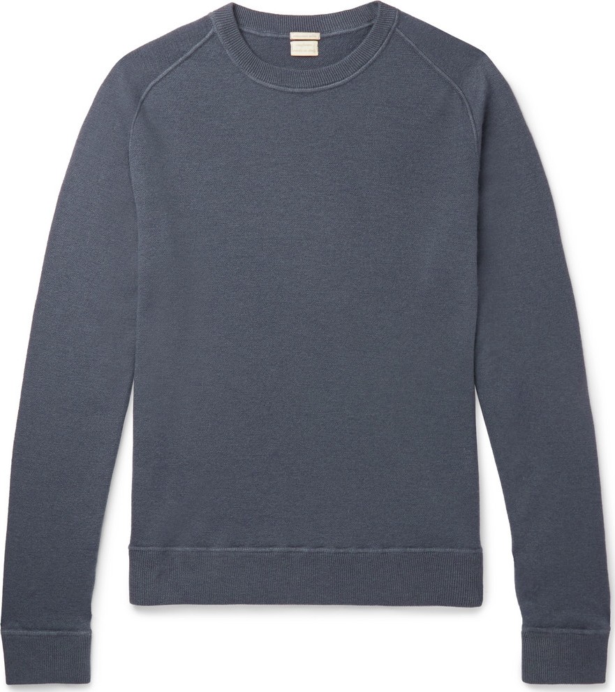 Massimo Alba Garment-Dyed Cashmere Sweater
