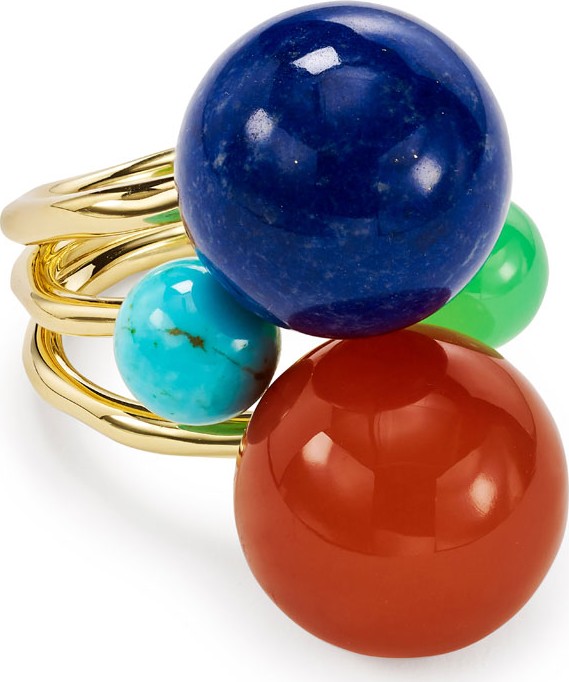 IPPOLITA Nova 18k Large 4-Stone Ring  Size 7