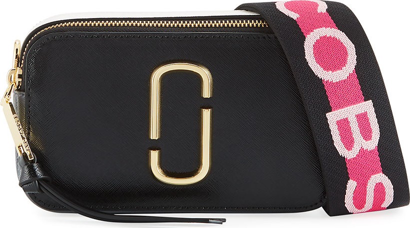 MARC JACOBS Snapshot Coated Leather Camera Bag