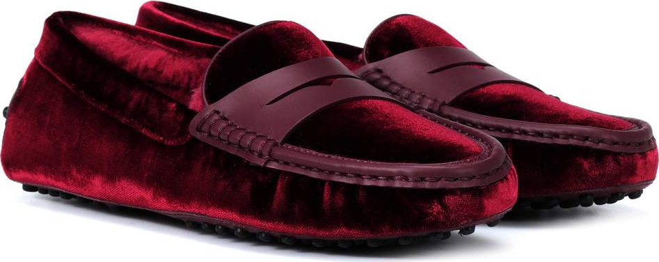 Tod's Exclusive to mytheresa – Gommino velvet loafers