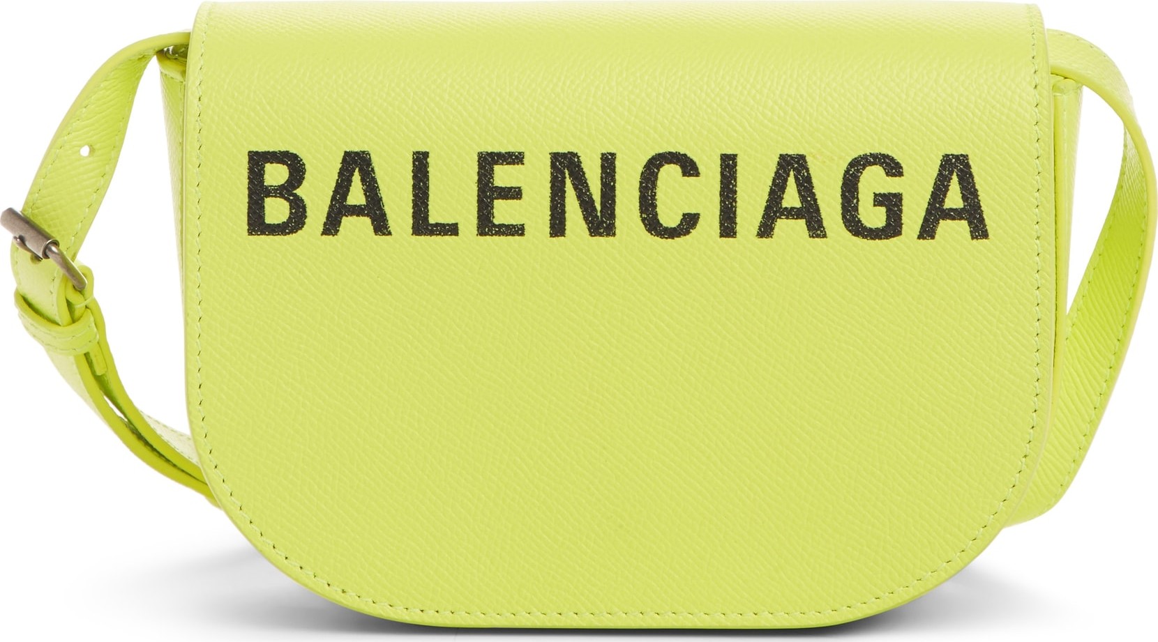 Balenciaga Extra Small Ville Day Calfskin Saddle Bag