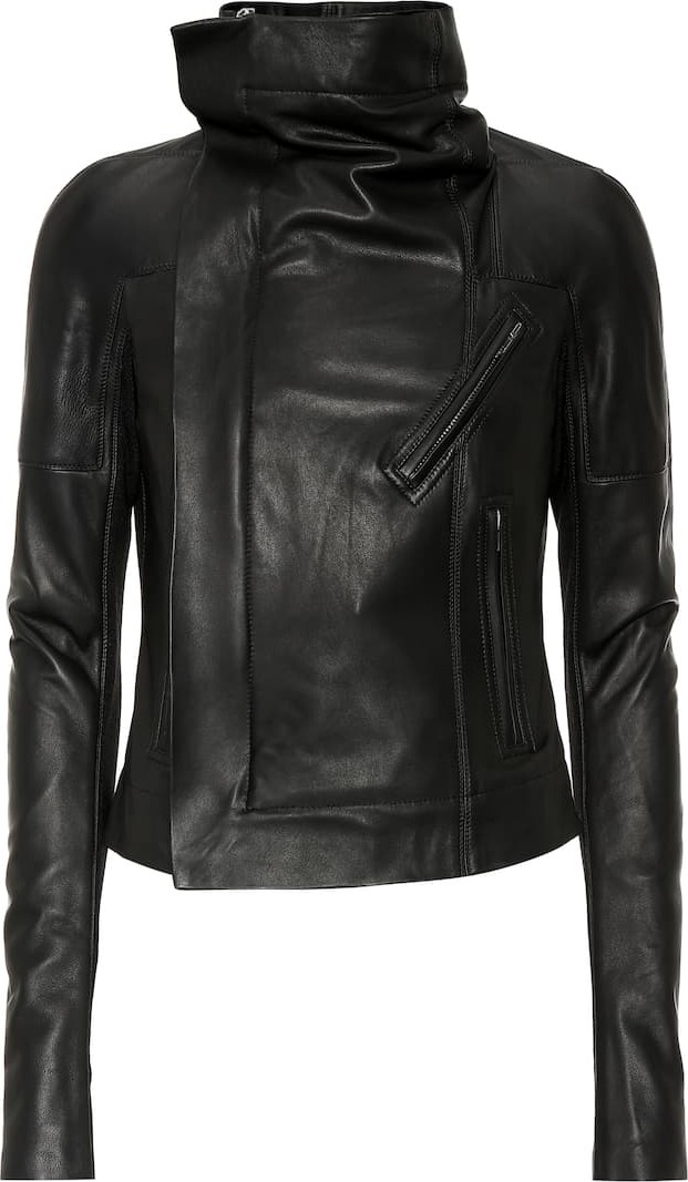 Rick Owens Sisy leather biker jacket