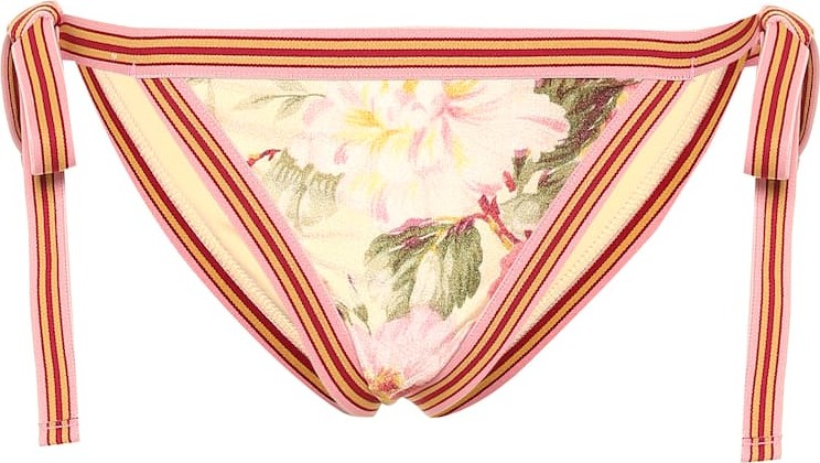 Zimmermann Honour floral bikini bottoms