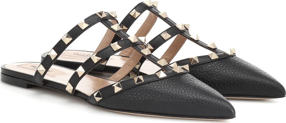Valentino Valentino Garavani Rockstud leather mules
