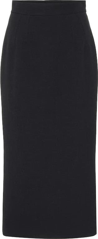 Dolce & Gabbana Wool-blend pencil skirt