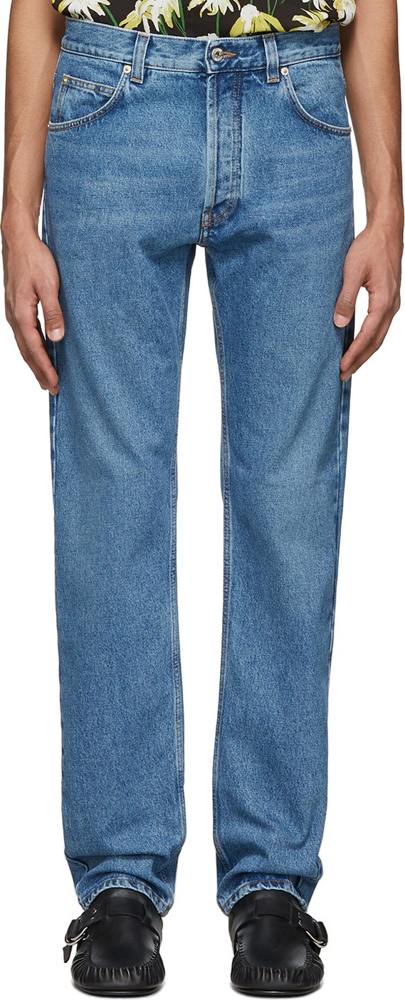 LOEWE Blue 5 Pocket Jeans