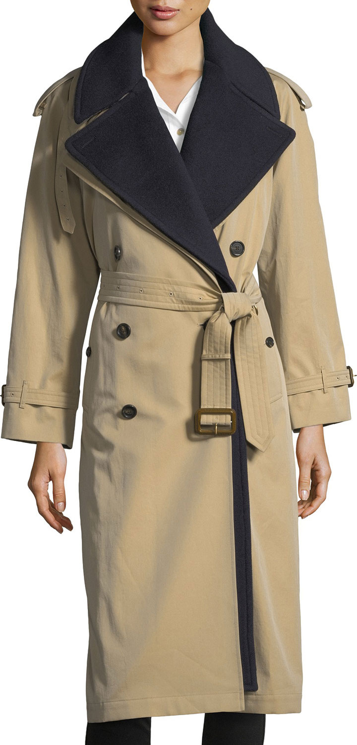 Burberry London England Eastheath Double-Breasted Trench Coat