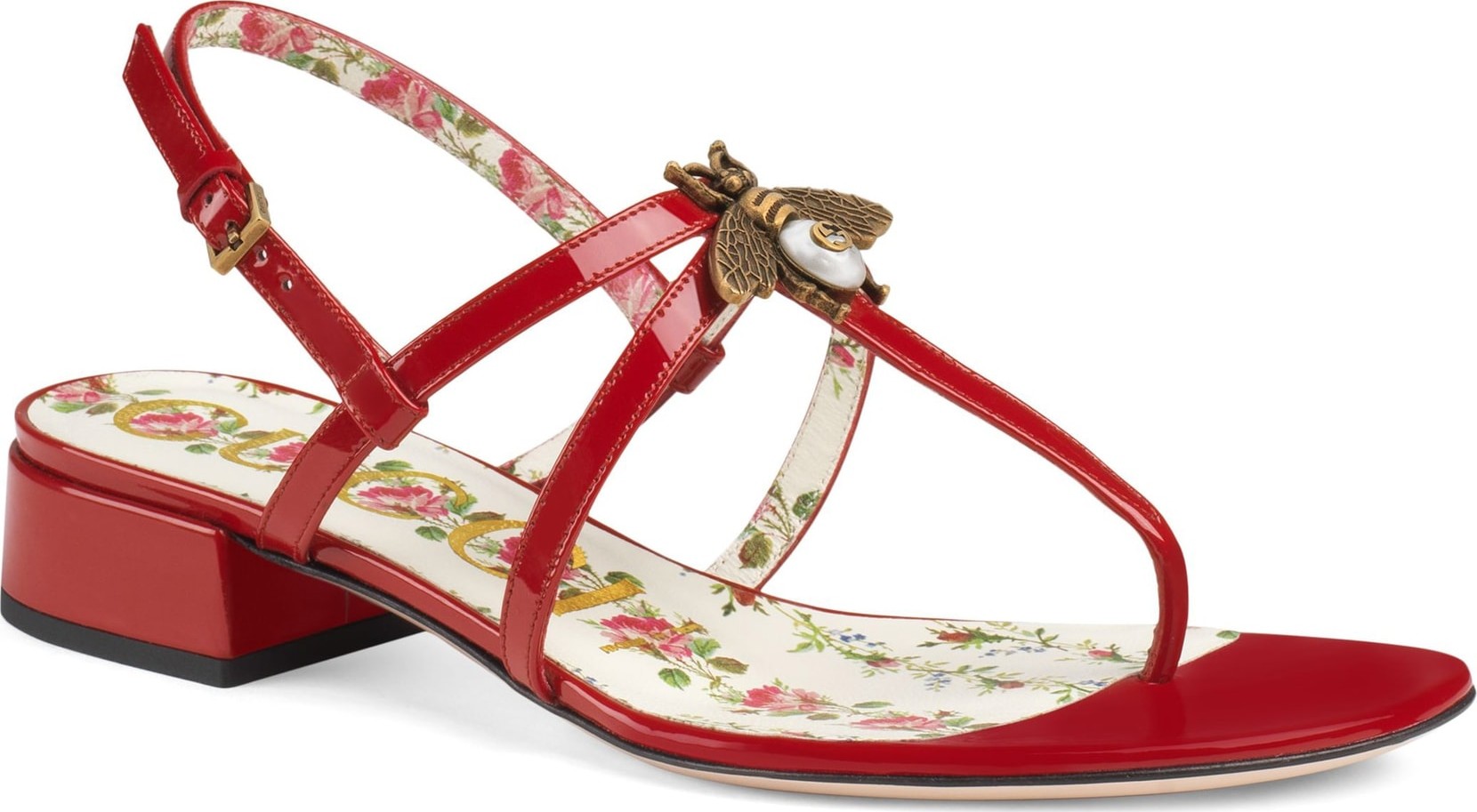 Gucci Bee Thong Sandal
