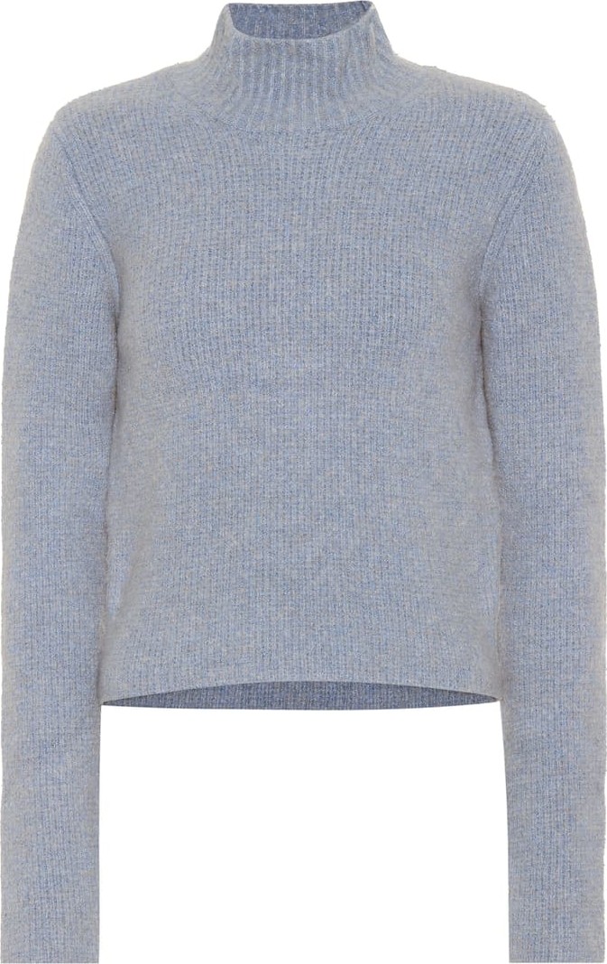 DIANE von FURSTENBERG Cotton and wool-blend sweater