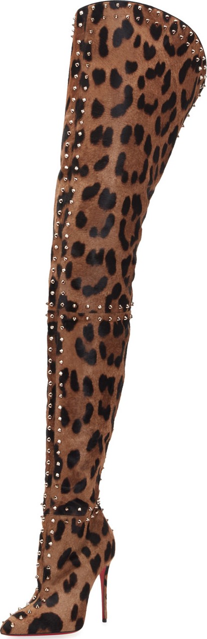 Christian Louboutin Metrolisse Over-The-Knee Red Sole Boots Christian Louboutin Metrolisse Over-The-Knee Red Sole Boots