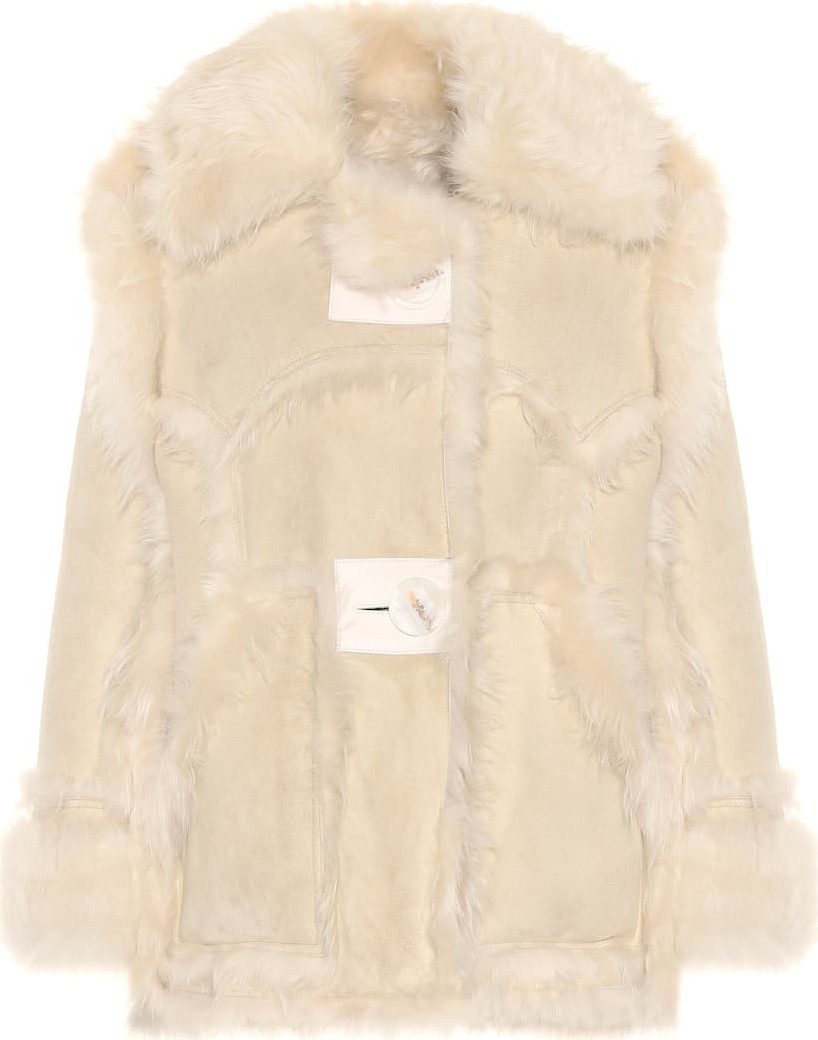 Acne Studios Oversized shearling jacket
