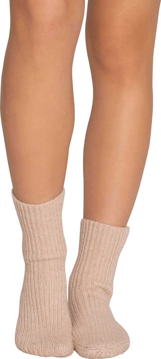 Eberjey Rib-Knit Bed Socks