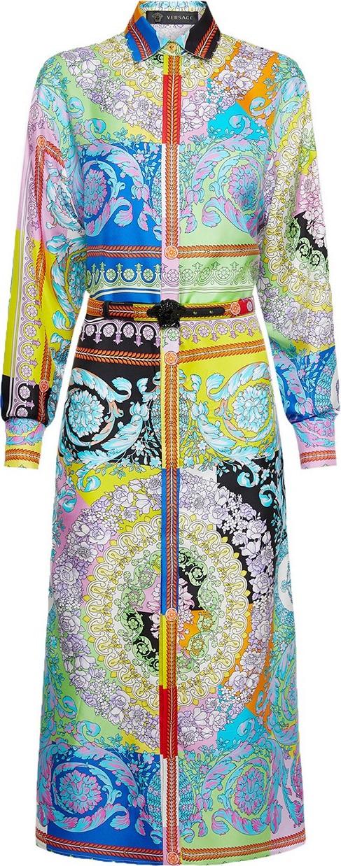 Versace Barocco Shirt Dress
