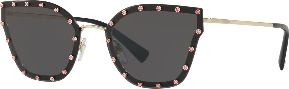 Valentino Crystal Embellished Butterfly Sunglasses